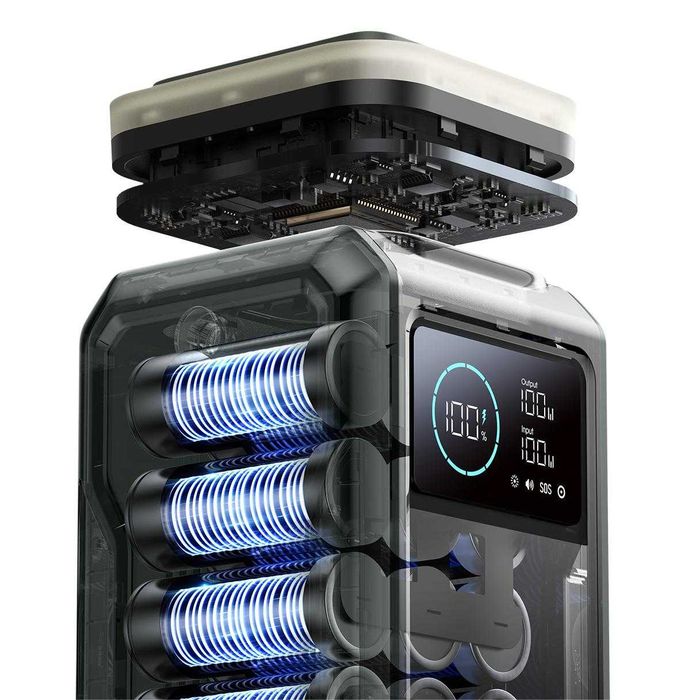 Повербанк Powerbank LiFePO4 JOYROOM PD100W 75000mAh 205Wh