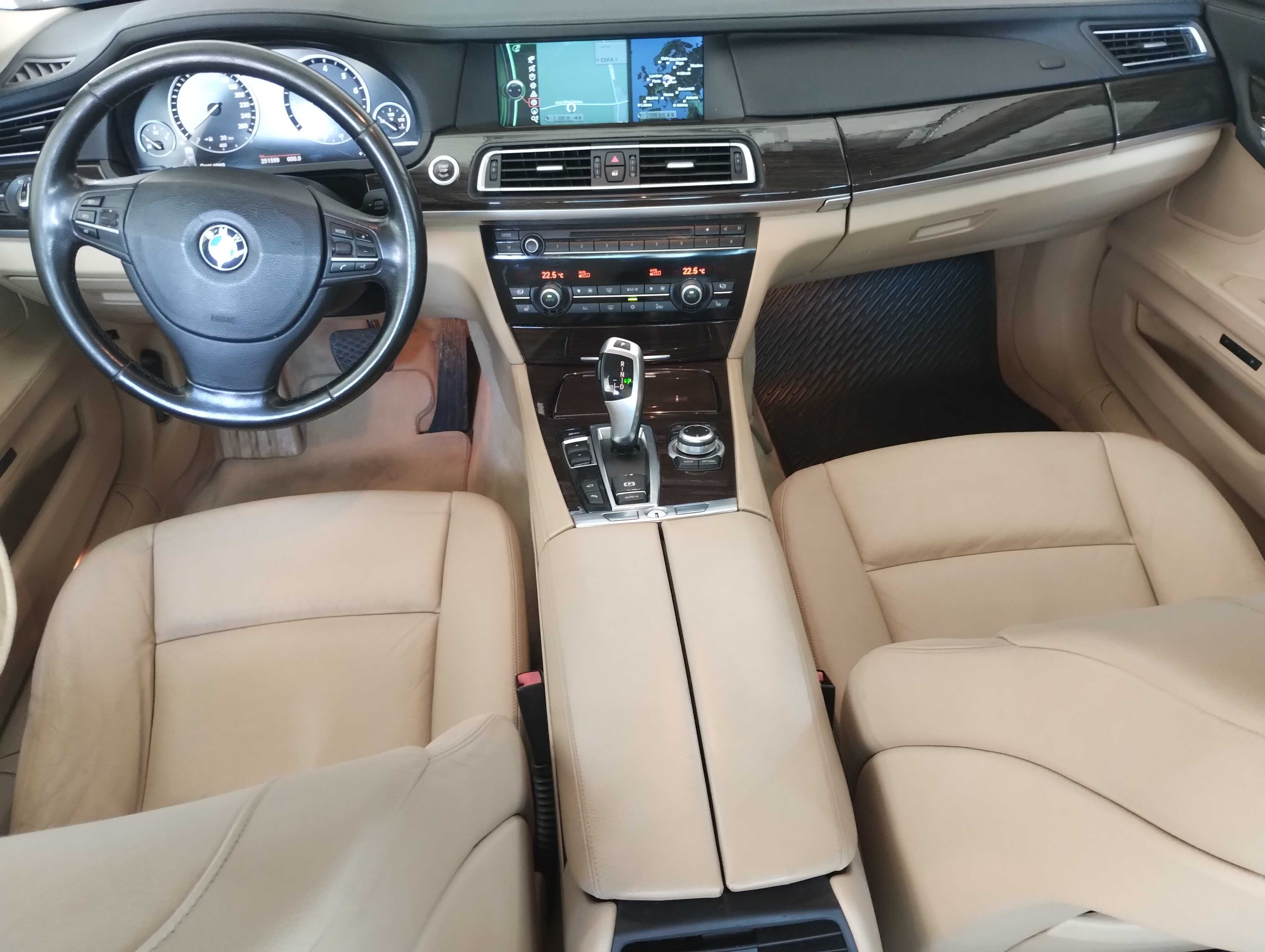 BMW 740i F01 3.0 Bi-Turbo Benzyna - Zadbany Szwajcar // nie 730i