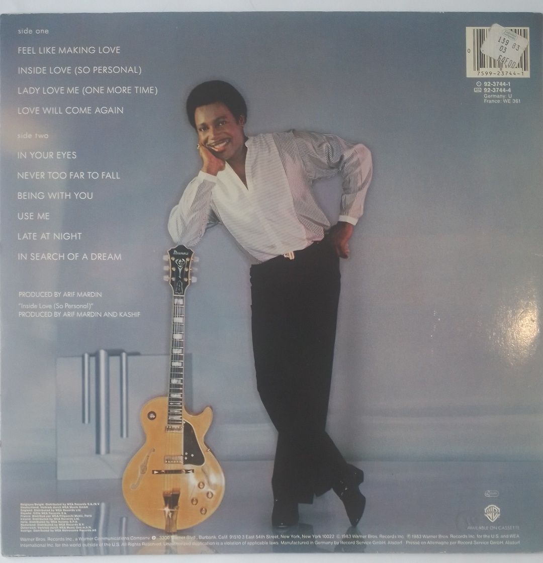 Диск винил. "George Benson"  1983.