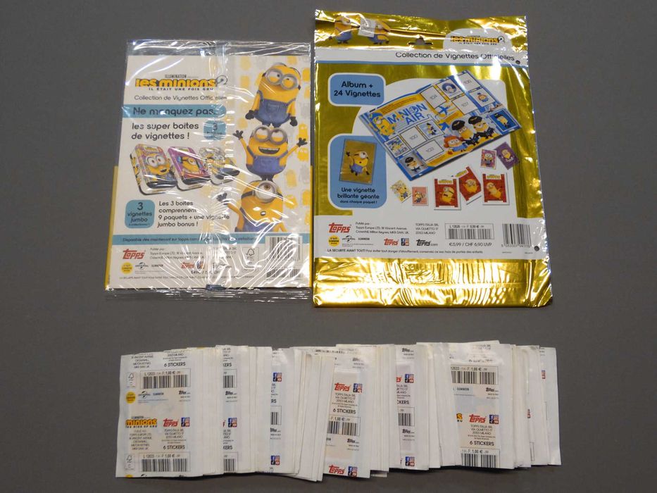 Topps Minions cromos