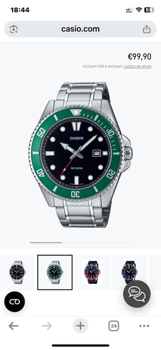 Casio MDV 107 - Hulk