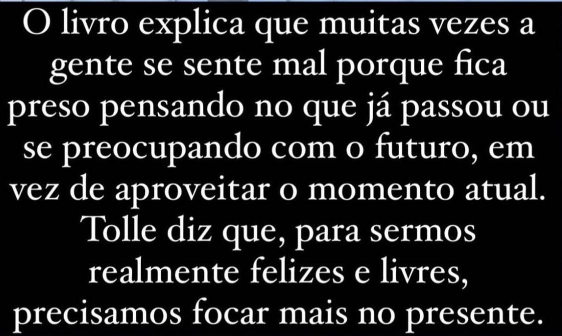 Livro o poder do agora