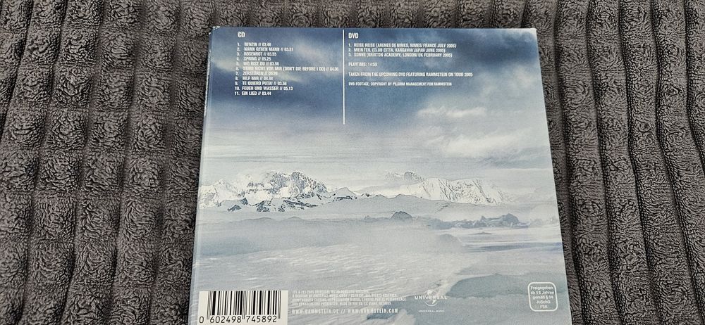 Rammstein  - Rosenrot. Cd + dvd.