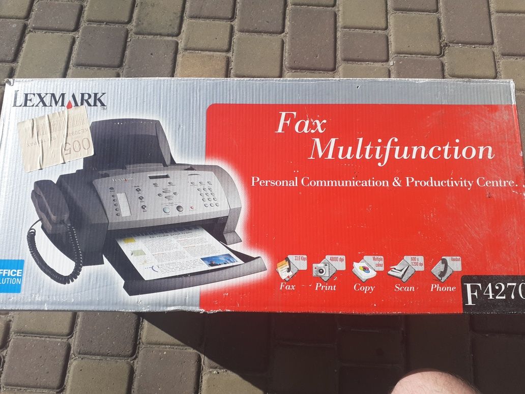 Факс принтер сканер телефон копир Fax multifunction Lexmark F4270