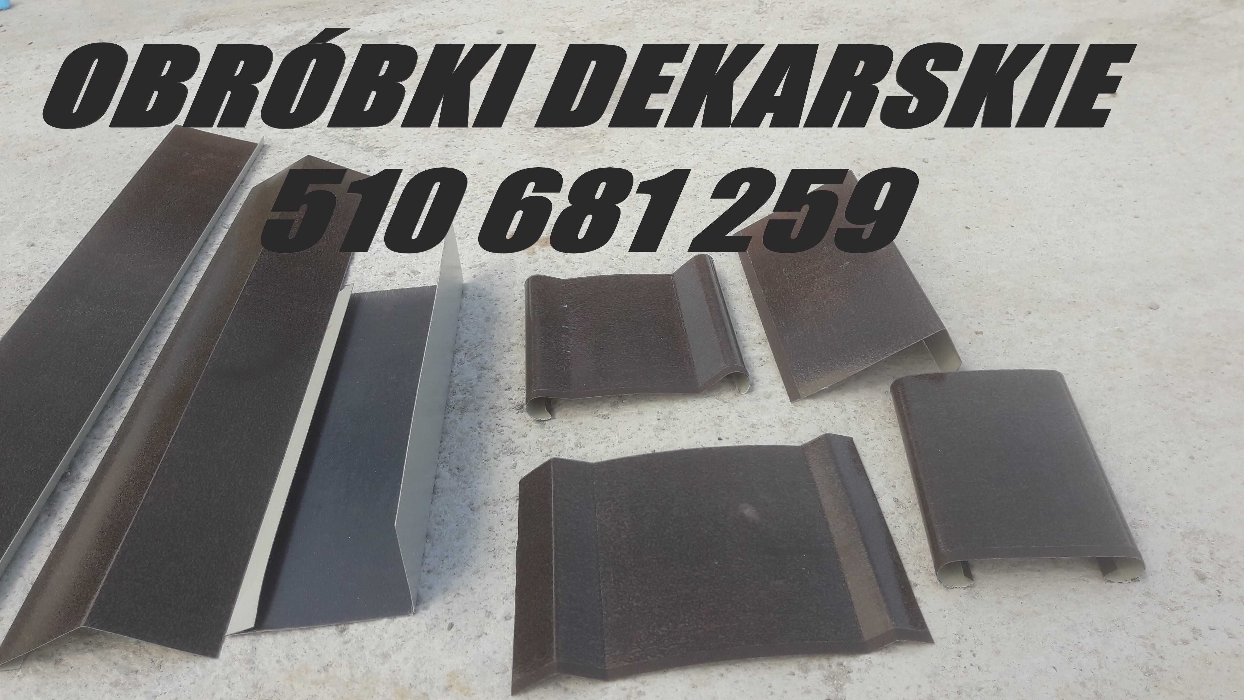 Obróbki dekarskie wyginane na rolce