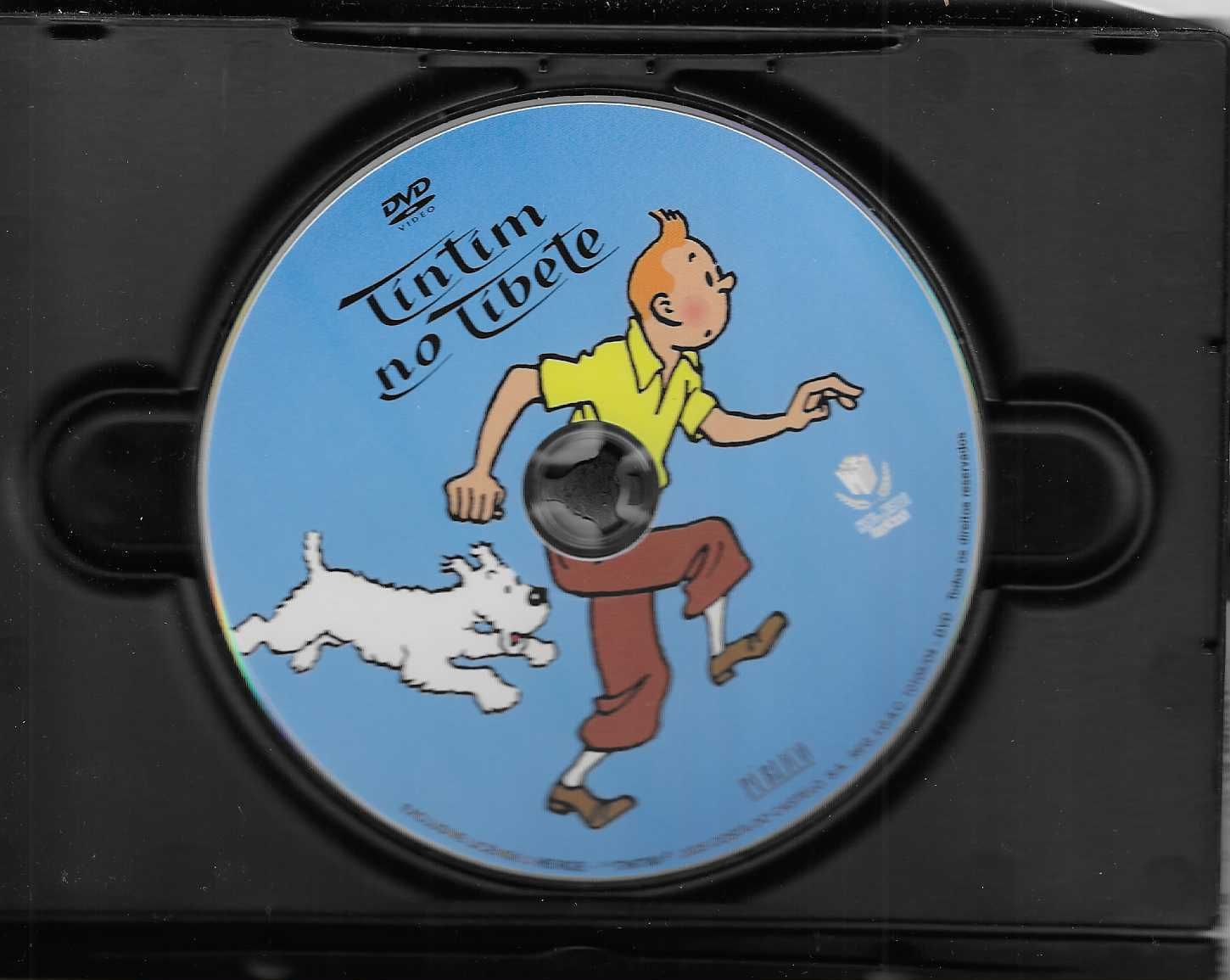 Hergé. As Aventuras de Tintim. Objectivo Lua/ Tintim no Tibete.