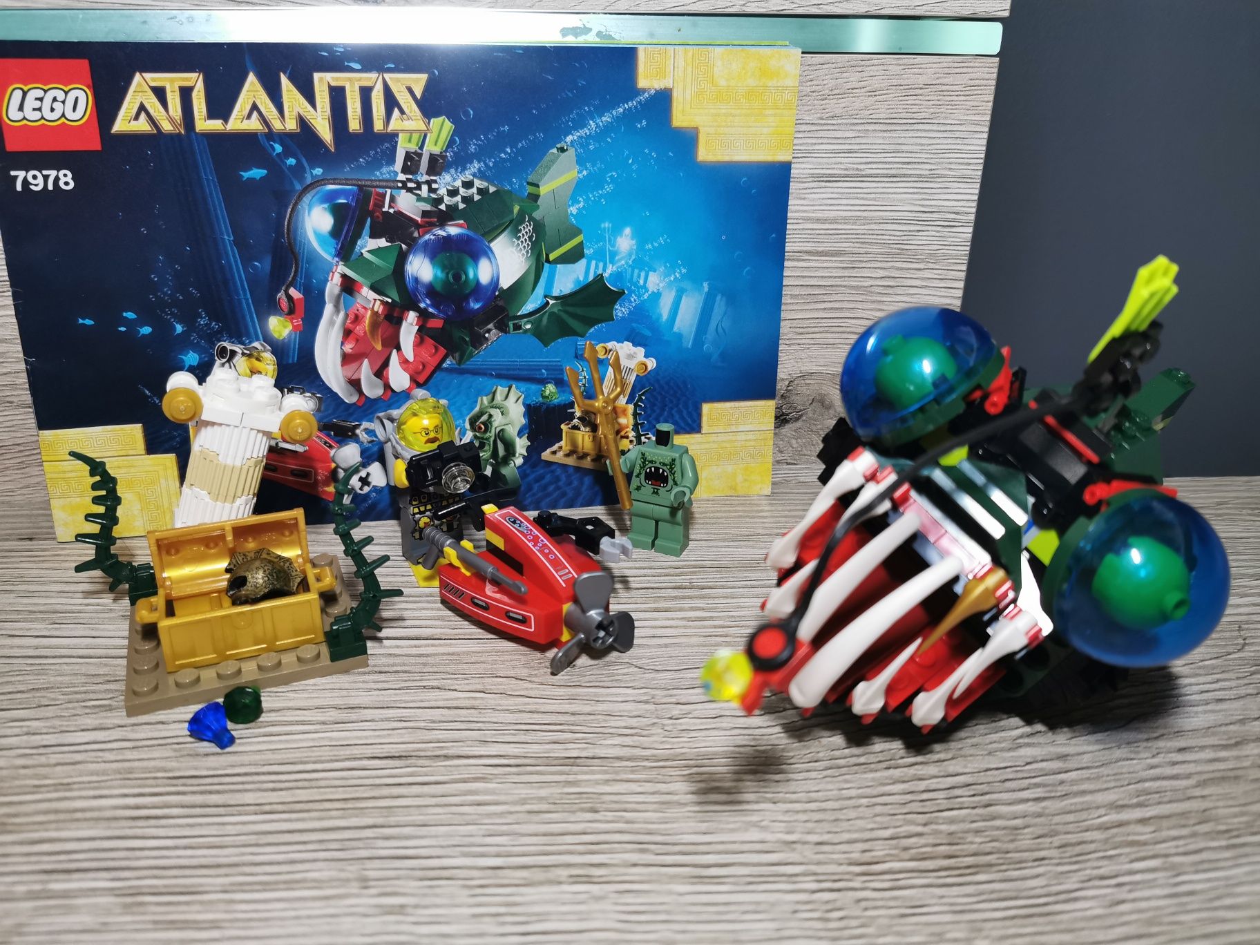 Lego Atlantis 7978 Atak ryby głębinowej