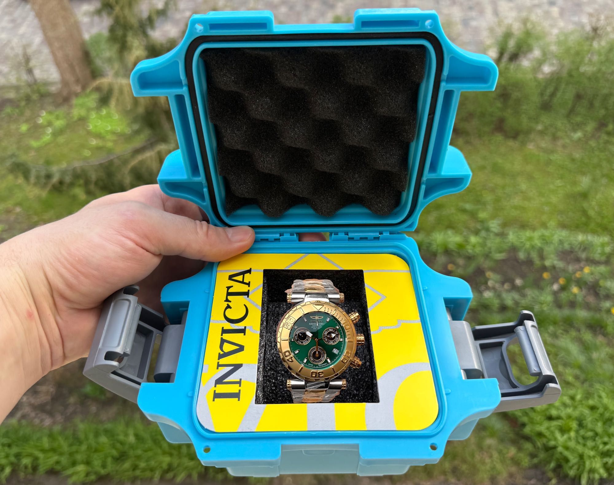 Годинник часы Invicta 25804 Subaqua Noma I 47 mm. Green EMERALD 200 MT