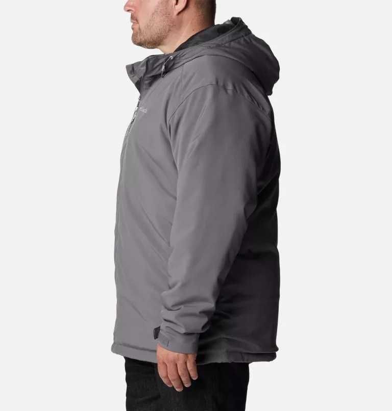 Чоловіча куртка з капюшоном софтшел columbia 4xl