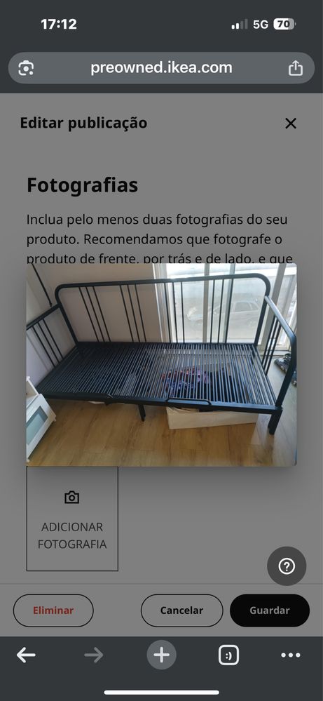Cama ikea FYRESDAL