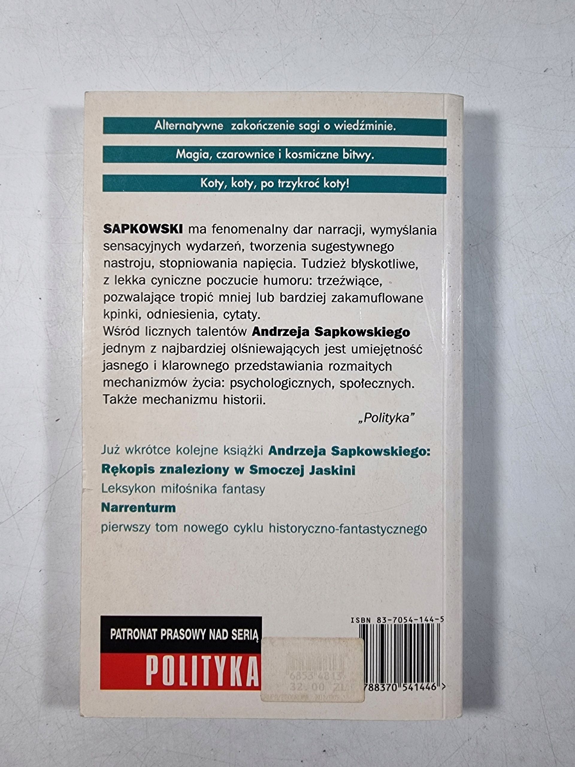 Coś się kończy, coś się zaczyna / Wiedźmin / Andrzej Sapkowski
