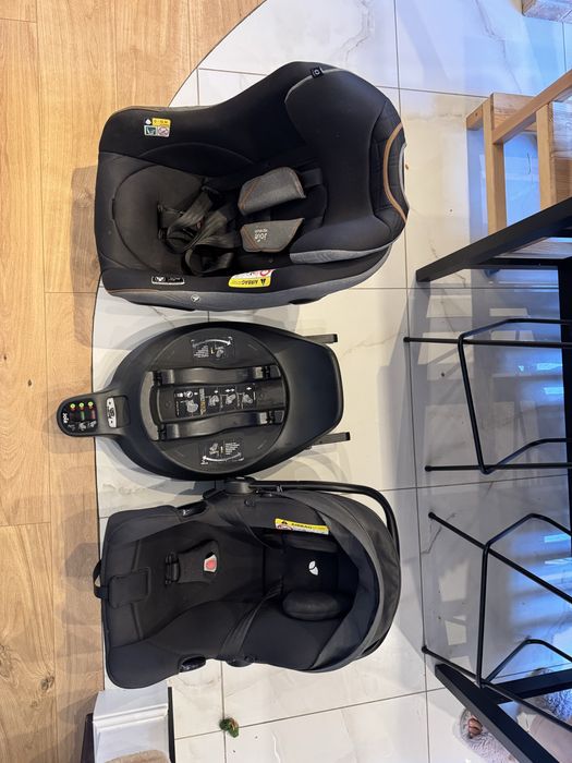 Fotelik joie i spin 360 z bazą i nosidelkiem