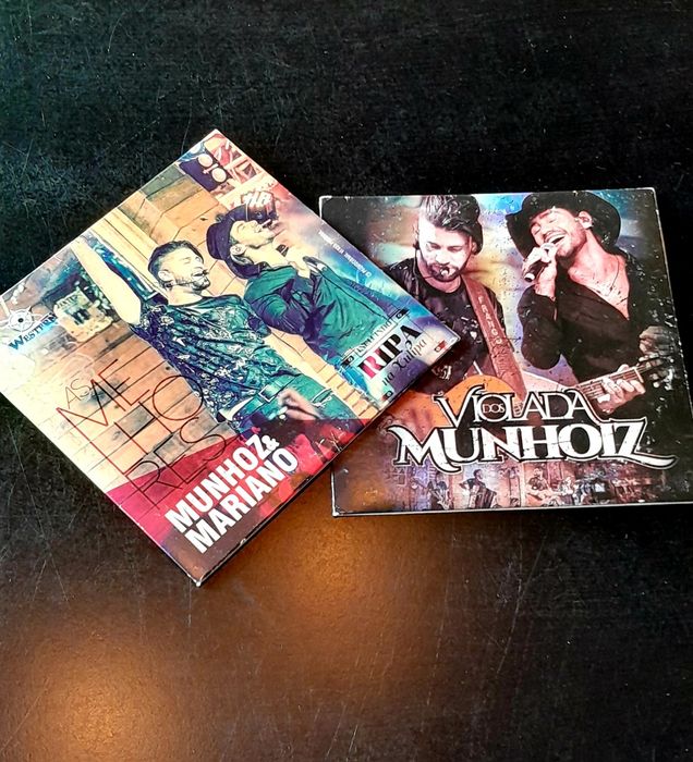 2 CDS  originais Munhoz e Mariano