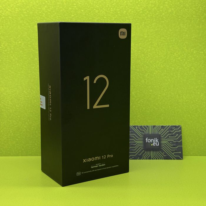 Xiaomi 12 PRO 5G 12/256GB Grey • NOWY • FAKTURA VAT23% • Fonik Kraków
