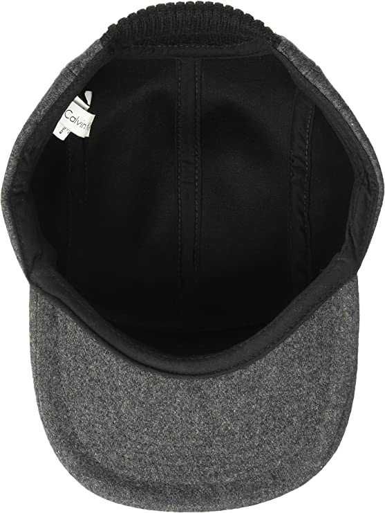 Кепка Calvin Klein Men's Flannel 5 Panel Ribbed Cap бейсболка