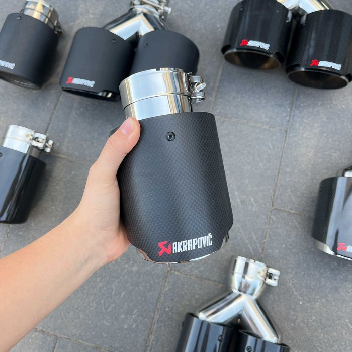 Акрапович насадки на глушник ауди, ауді, бмв, bmw, мерседес, mercedes