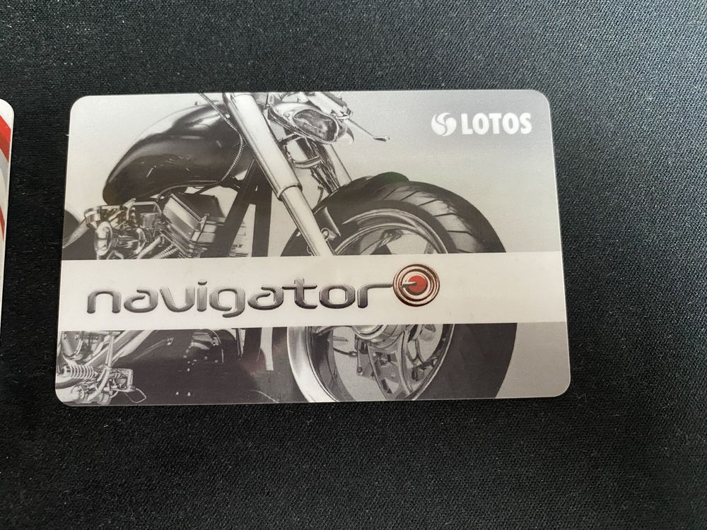 2 kolekcjonerskie karty Lotos Navigator super stan.