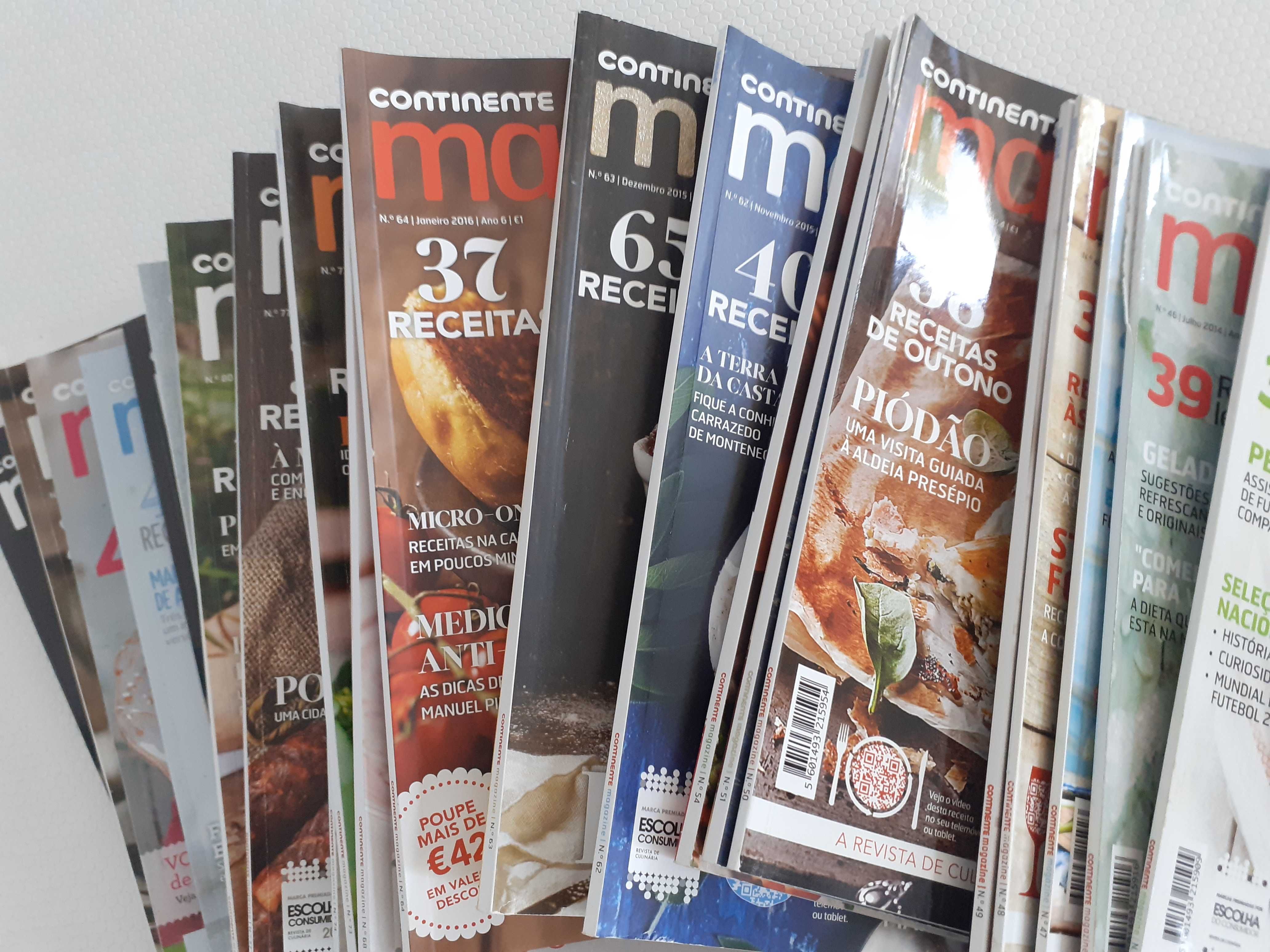 Revistas e Livros de Receitas / Culinária para colecção e/ou cozinhar