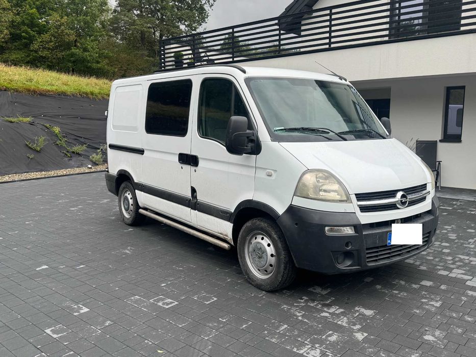 Renault Master Movano 6 osob jak trafic vivaro  holenderka zadbany Hak