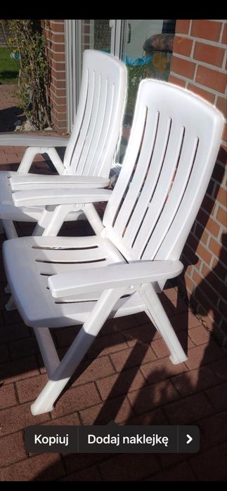 4 x Fotele ogrodowe holenderskiej firmy Jardin + dedykowane poduszki