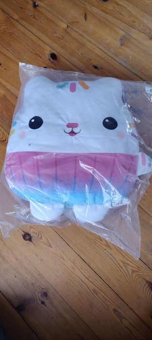 Koci domek gabi miekka duza poduszka łakotek 50CM