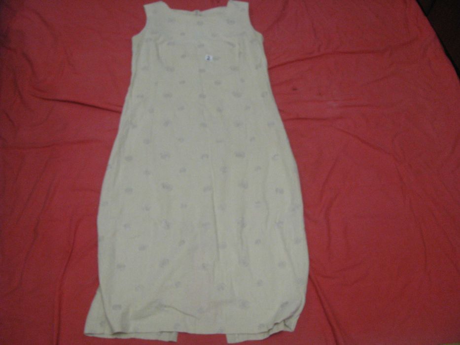 Платье на пышную даму в летний период.