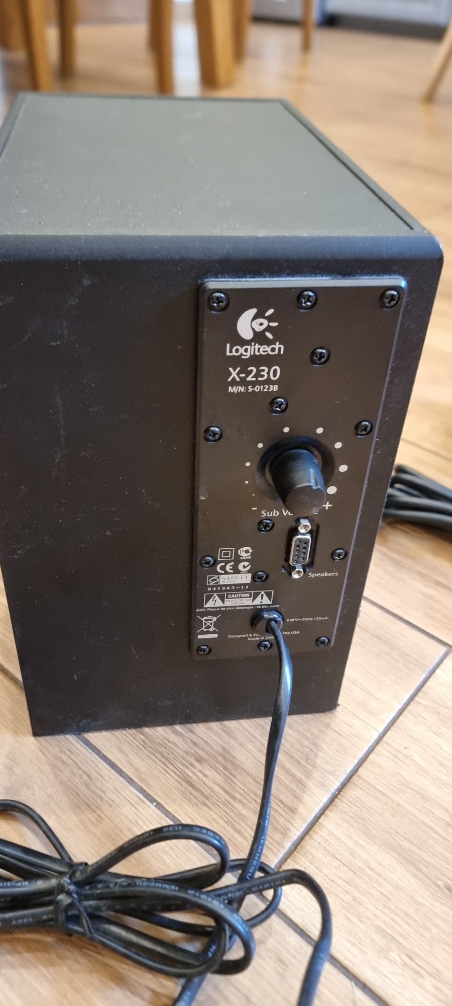 Zestaw 2  głosników subufer Logitech x 230