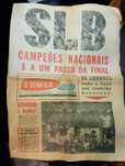 Jornal o Benfica Maio de 1968 Campeões Nacionais