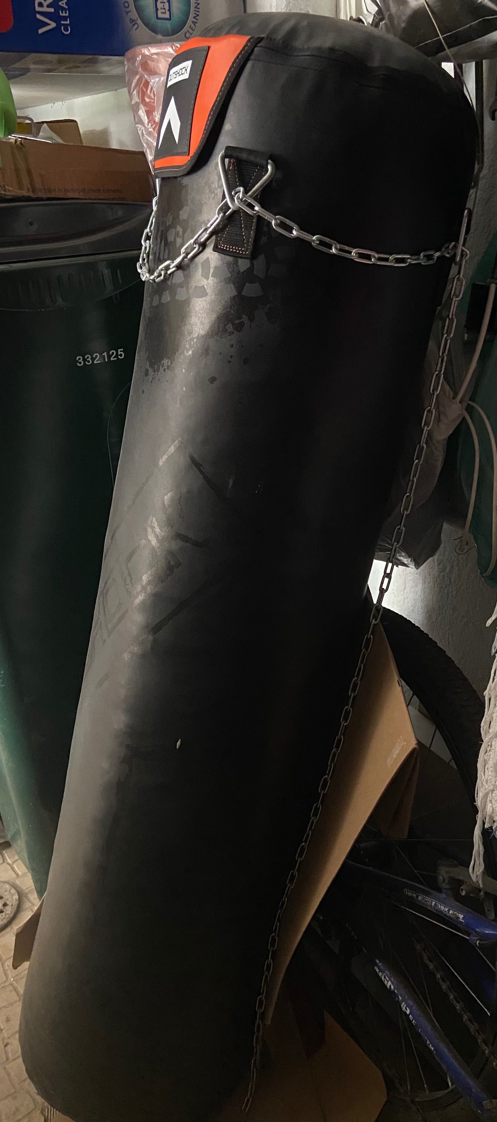Saco de boxe corrente 120cm