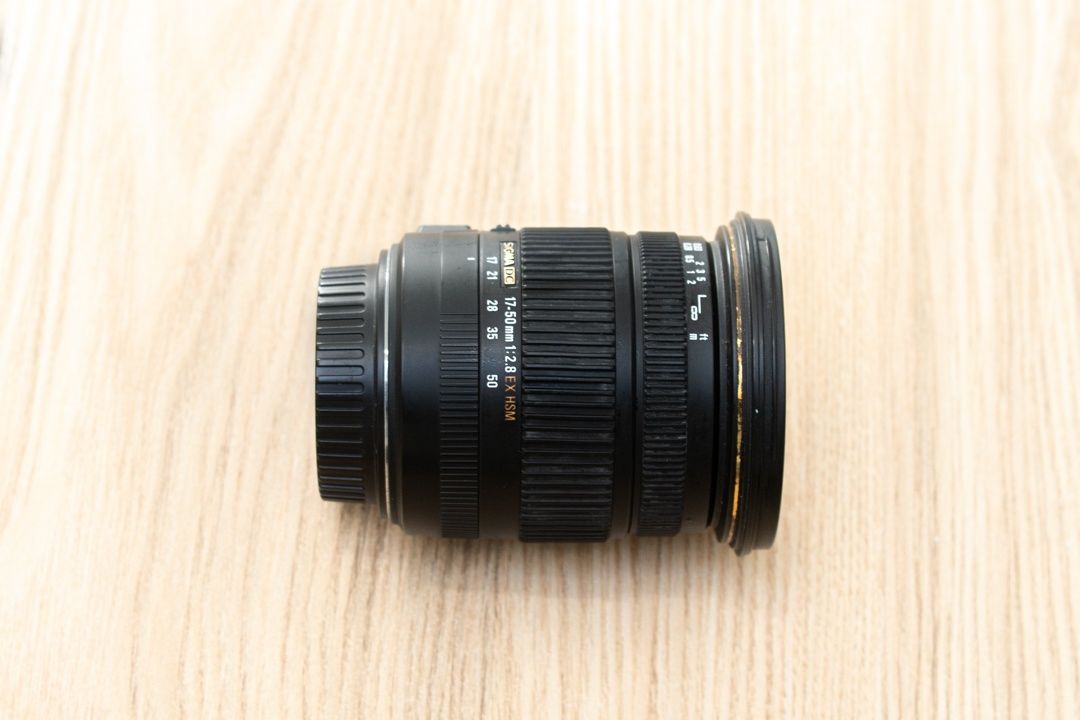 LENTE SIGMA 17-50mm F2.8 CANON