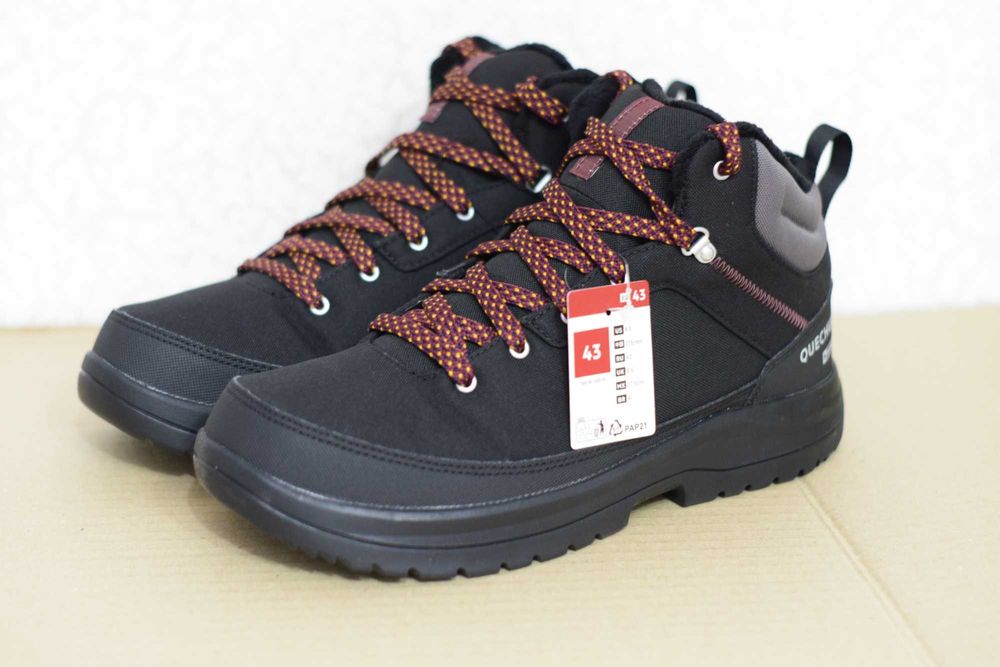 СУПЕР ХИТ! Зимние ботинки мужские туристические на мембране 43 Quechua