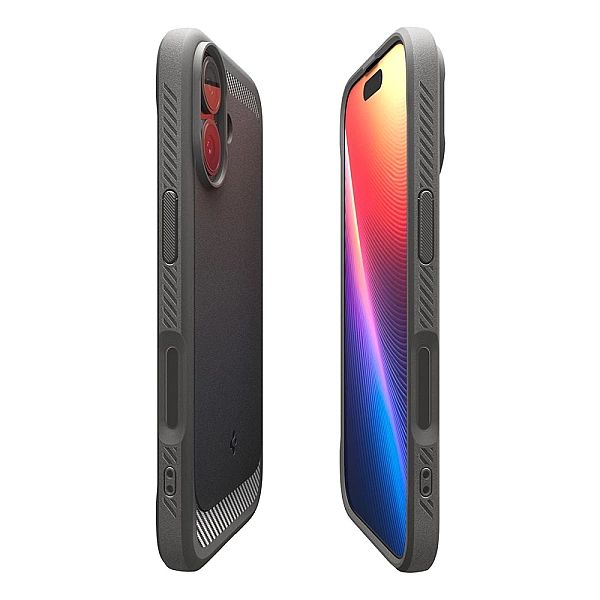 Spigen Rugged Armor Mag Magsafe Iphone 17 Grey