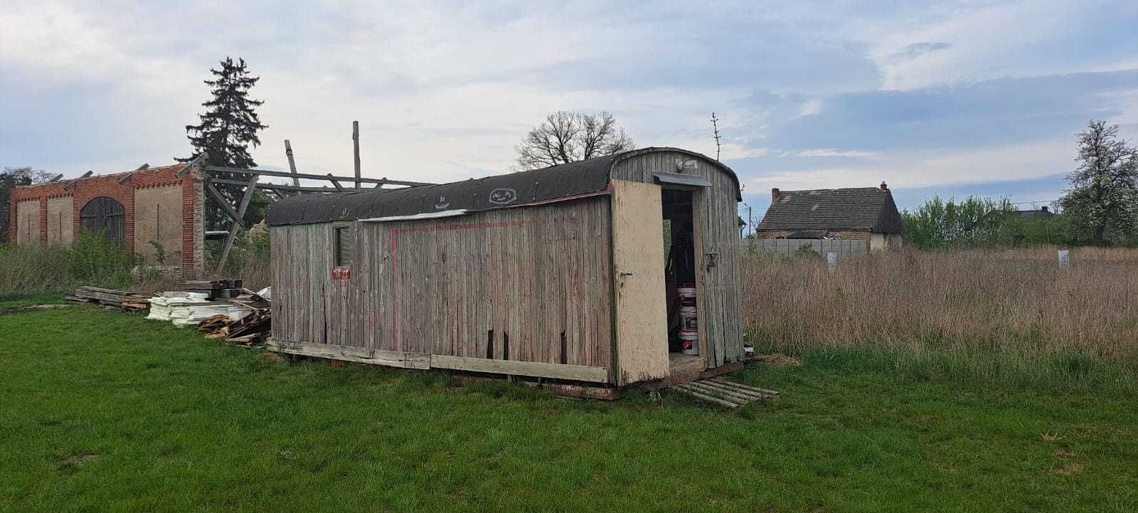 Barak budowlany, pakamera, buda, stróżówka