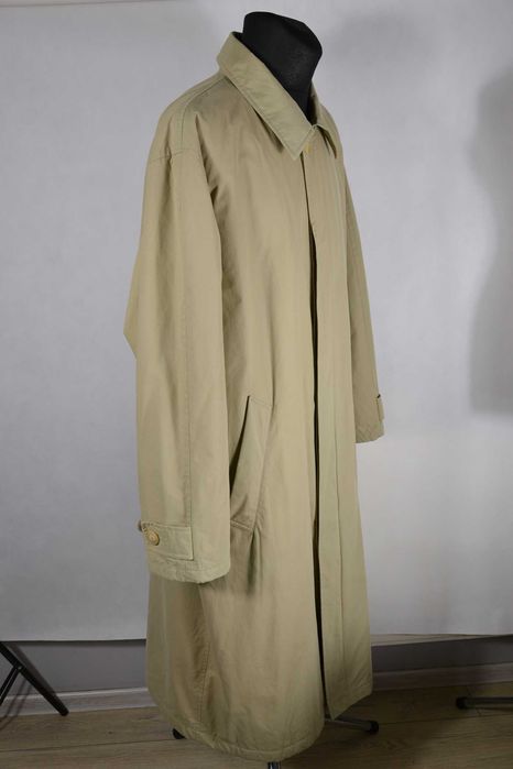 HUGO BOSS Trench Płaszcz Męski 58 Oryginalny Super Stan Bawełna