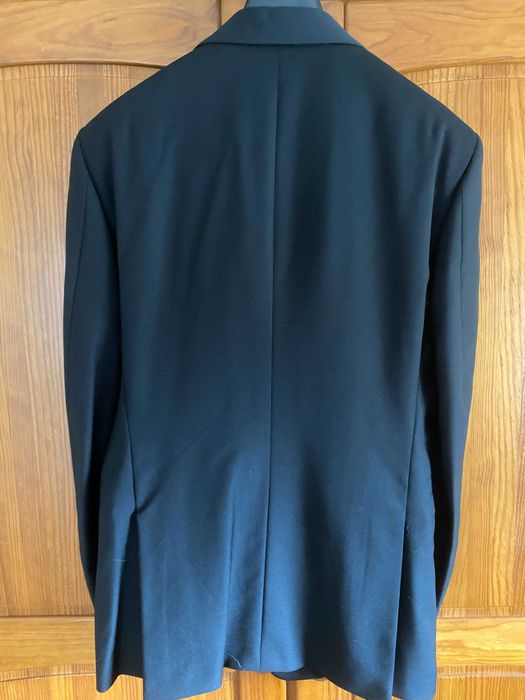 Smoking Gieves & Hawkes em mohair preto (30%) e lã (70%)