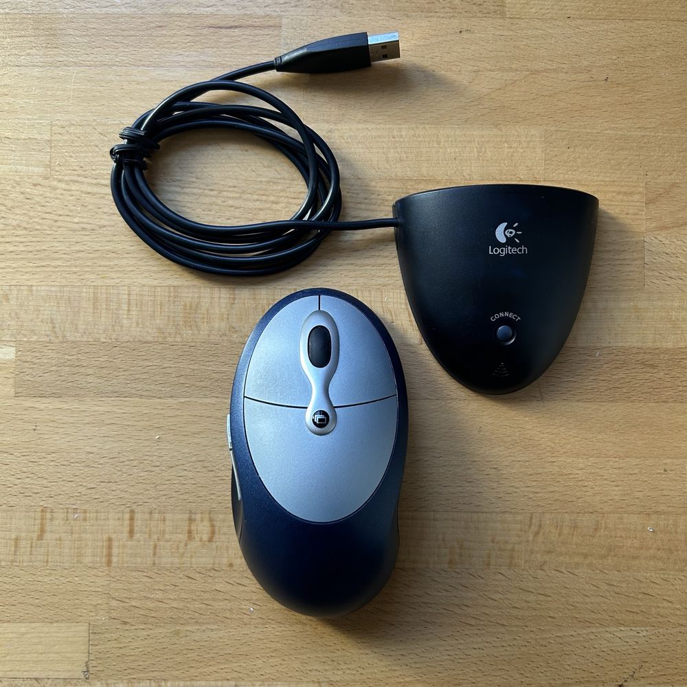 Mysz bezprzewodowa Logitech Cordless Click!