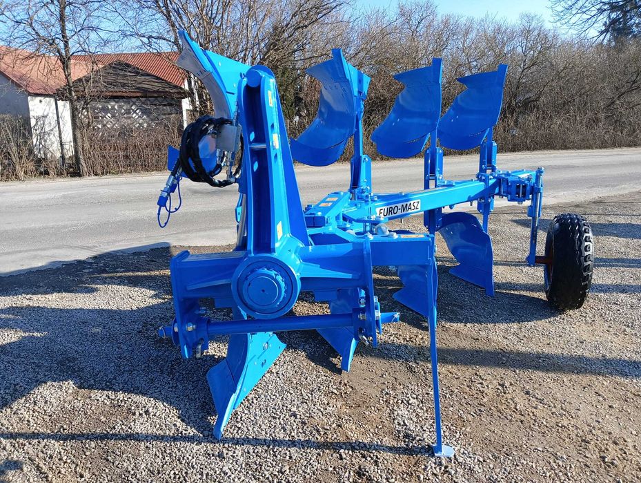 pług OBROTOWY/ jednobelkowy*odkładnice kverneland *rama 120x120