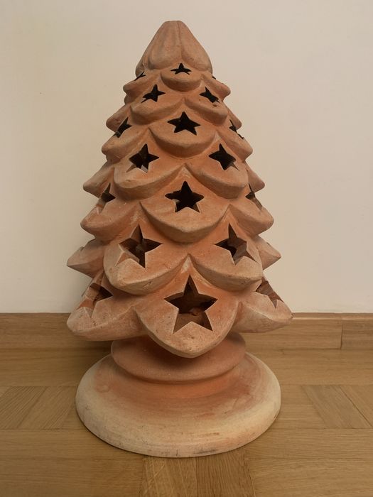 Choinka gliniana duża 46 cm x 26 cm