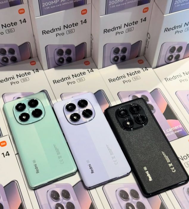 Xiaomi Redmi Note 14 Pro 5G ( 8/256)eSim,120 гц ( НОВІ , МАГАЗИН !)