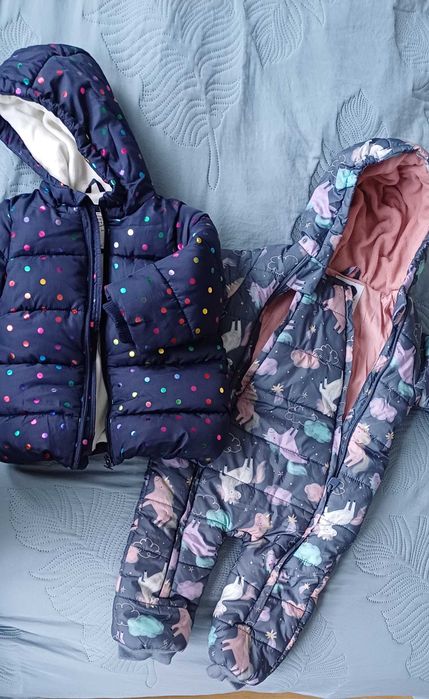 Kurtka i kombinezon zimowy