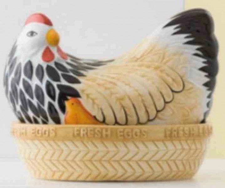 Pojemnik Kura ceramiczna do przechowywania jaj / Mason Cash
