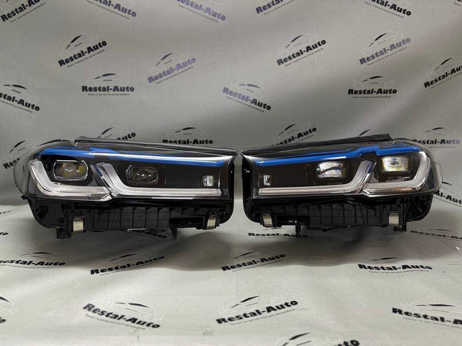 Передні фари в стилі LCI Laser BMW 5 Series G30 17-20 р. фари г30 ж30