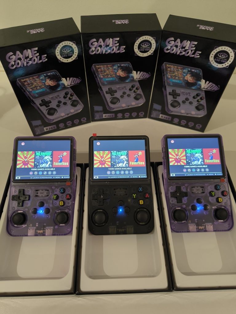 Gameboy R36S Retro video game console
Consola com jogos desde Gameboy
