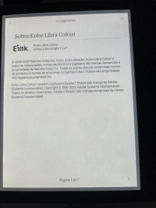 Kobo live colour