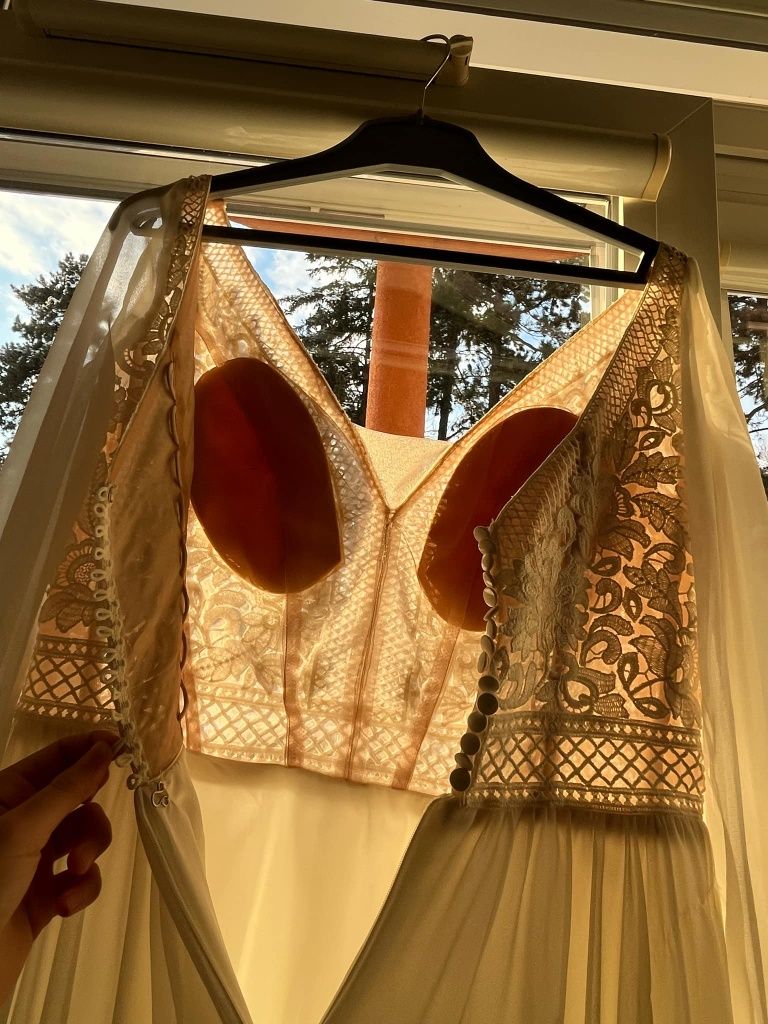 Suknia ślubna boho
