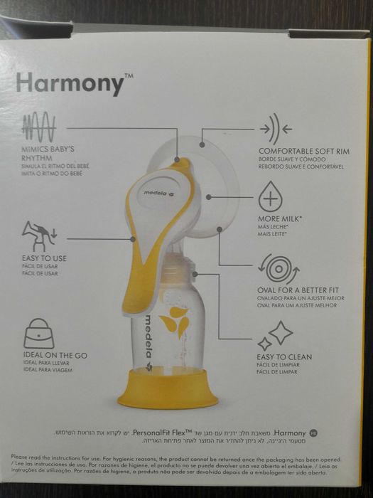 Extrator de leite manual Medela Harmony
