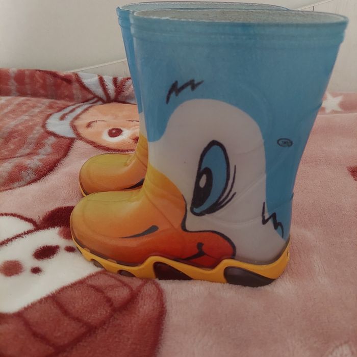 Ризинові дитячі  чоботи