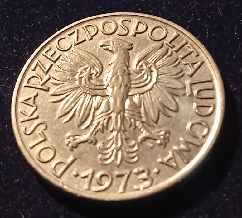 Moneta 5zl Rybak 1973