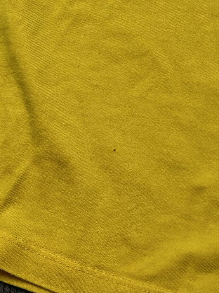 Żółty t-shirt koszulka Champion M