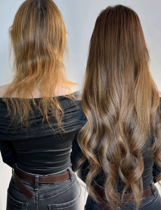 Слов’янське волосся для нарощування треси волосся на заколках тейпи